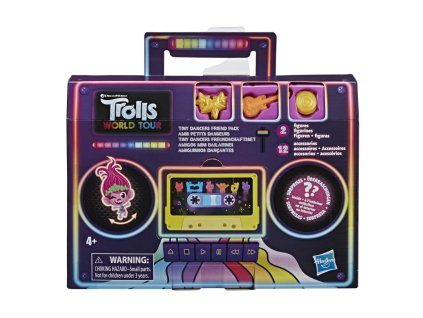 Sada náramků s figurkami a amulety - Trolls Tiny Dancers