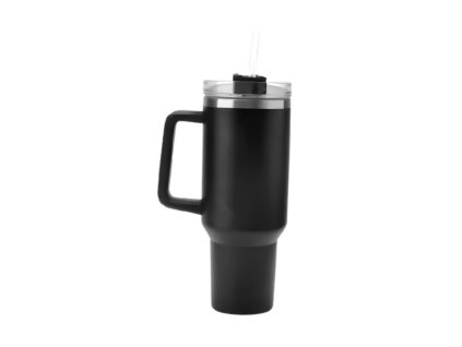 Termohrnek s vakuovou izolací 1200 ml HIPYSIP - Černá