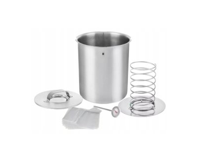 Šunkovar nerezový 1,5 l s teploměrem a sáčky