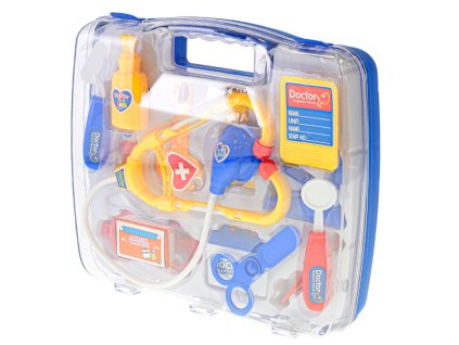 15271 doktorsky set 14ks 26x24cm v kufriku