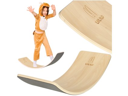 15376 deska do balansowania z filcem lulilo ajlo szary 163932