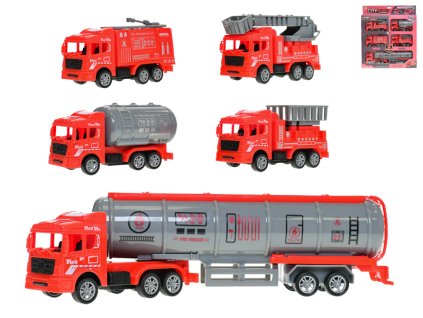 15954 vozidla pozarni 11 23 5cm zpetny chod 5ks v krabicce