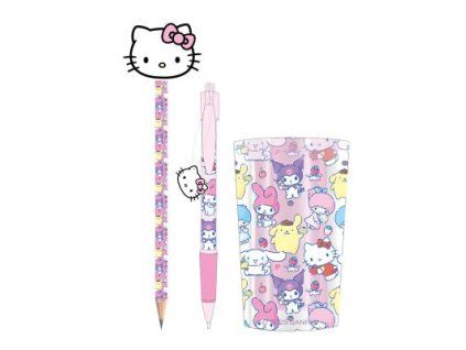 16729 2 psaci sada s pouzdrem hello kitty