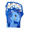 4743 bubbles zabavna rukavice s bublifukem unicorn