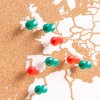 woody map natural cork world white (3)