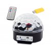 18275 led disko koule mp3 usb bluetooth projektor