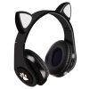malatec 16868 bezdratova sluchatka s kocicima usima cerna 15478
