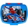 detsky box na svacinu spiderman streets cerveny