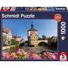 Puzzle Stará radnice v Bambergu 1000 dílků - SCHMIDT