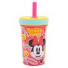 Bezpečný plastový kelímek 370 ml - Minnie Mouse Flower Power