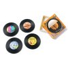 Podtácky 4 ks - VINYL RETRO