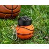 Skládací silikonová láhev - Basketbal