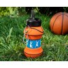 Skládací silikonová láhev - Basketbal