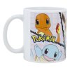 Keramický hrnek 325 ml - Pokémon Pikachu, Piplup, Charmander, Bulbasaur, Eevee