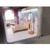 15472 4 domek dla lalek mdf drewniany z akcesoriami led 78cm czarny 84028 1