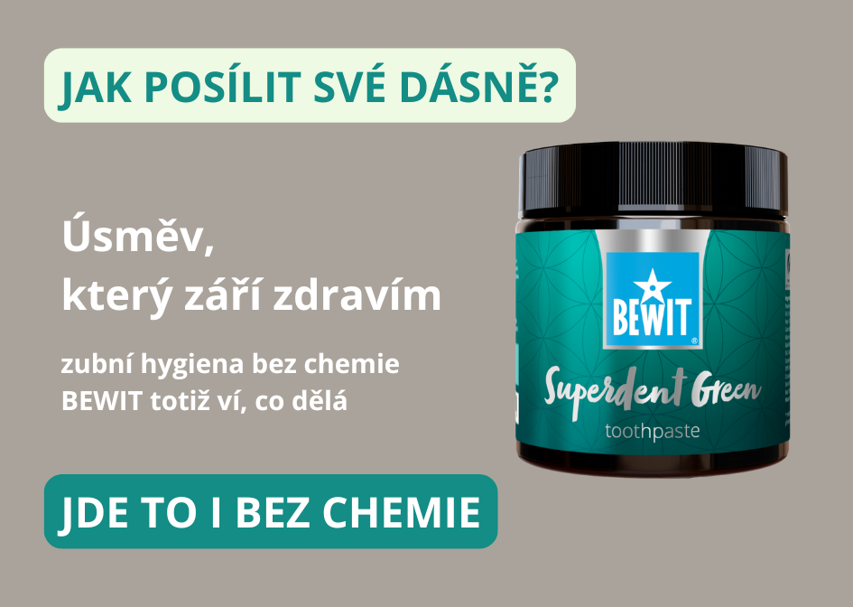 BEWIT zubni pasty, esenciální oleje i holistická kosmetika
