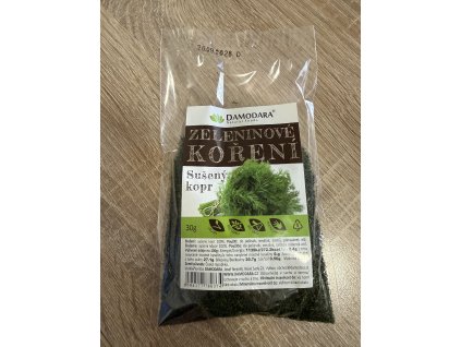 Sušený kopr - list špičky 30g