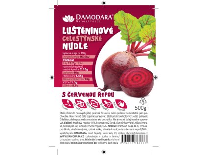 Luštěninové CELESTÝNSKÉ nudle ŘEPOVÉ 500g