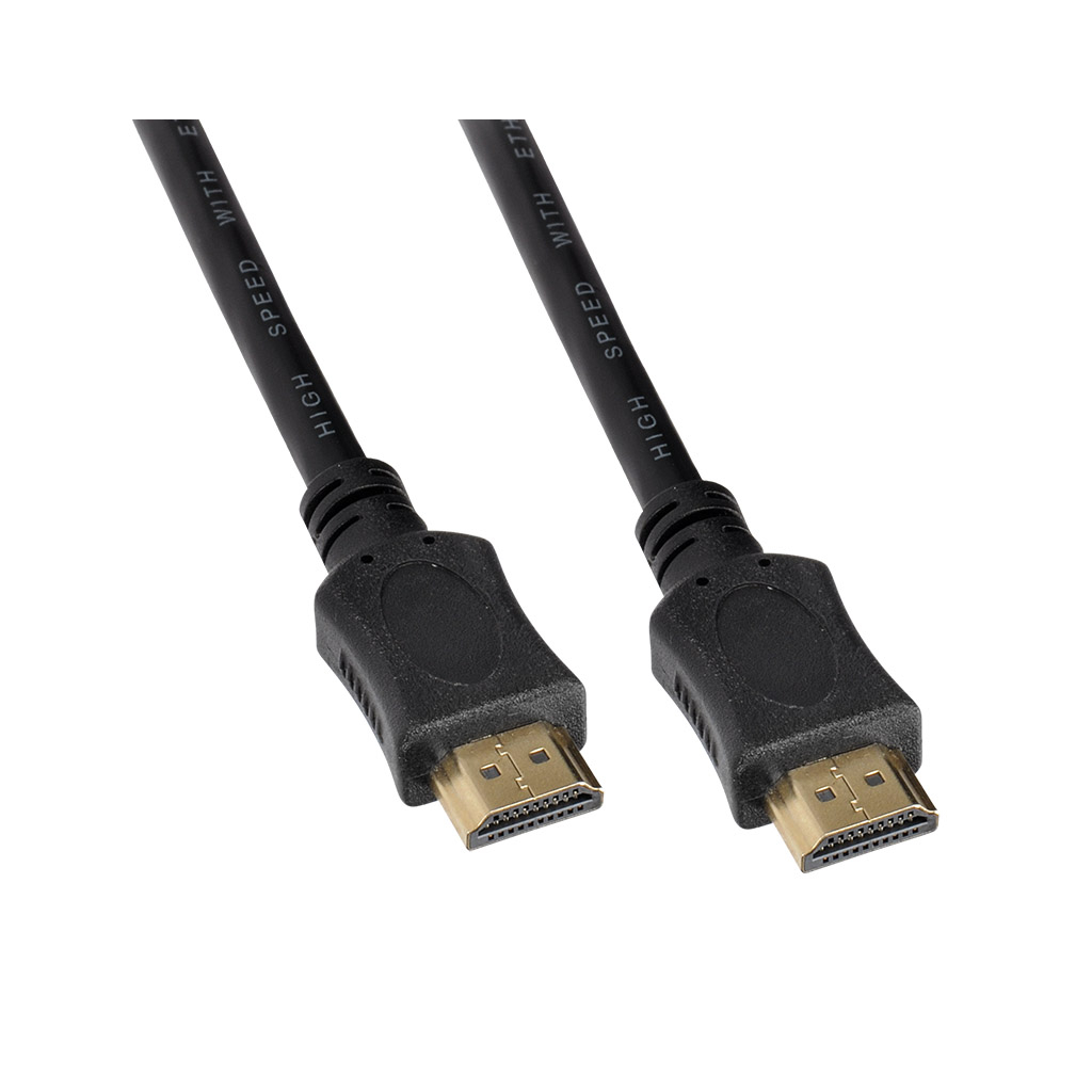 SSV1223 Solight HDMI kábel s Ethernetom, HDMI 2.0 A konektor - HDMI 2.0 A konektor, blister, 3m 8592718022945 - 1