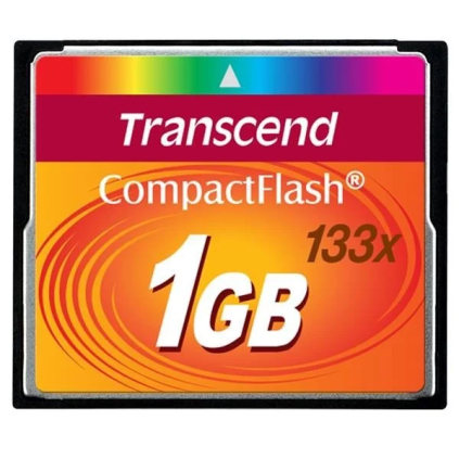 TS1GCF133 Transcend CompactFlash 133 1GB TS1GCF133 760557811190