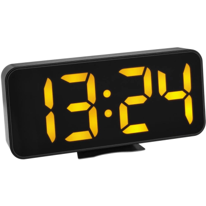 TFA60.2027.01 TFA Digitálny budík s teplomerom a veľkými LED číslicami TFA60.2027.01 4009816035455