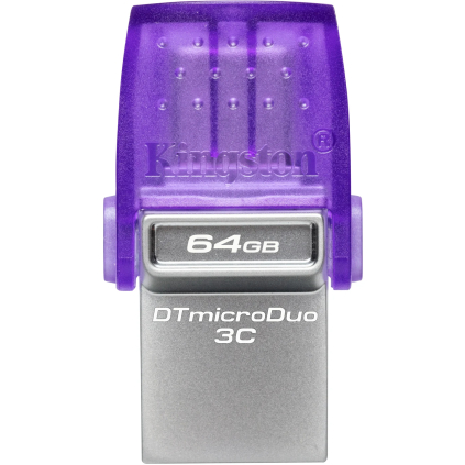 DTDUO3CG3/64GB Kingston DataTraveler microDuo 3C 64GB 740617328219