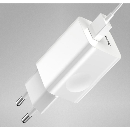 CCALL-BX02 Baseus 1xUSB Quick Charge 3.0 24W biely 6953156272446