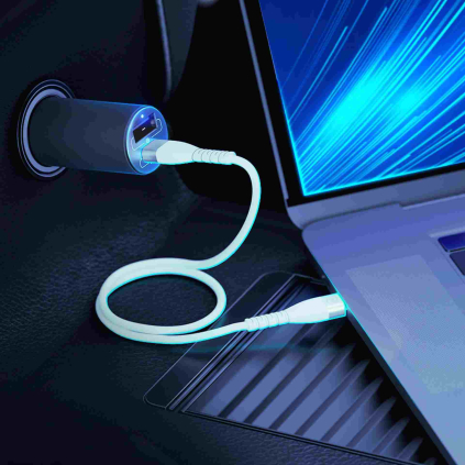 5903108464567 3mk nabíjačka do auta - Hyper nabíjačka do auta 100 W, 1x USB + 1x USB-C (PD) 5903108464567