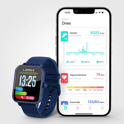 8595724900931 Inteligentné hodinky LAMAX BCool2 Play pre deti, modré 8595724900931