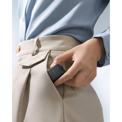 P10111608113-00 Napájacia nabíjačka Baseus Palm 20W, 1xUSB, 1xUSB-C čierna 6932172672737