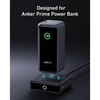 A1902311 Anker 100W nabíjacia stanica 2xUSB-C, 1xUSB, 1xkonektor pre powerbanku Prime čierna 194644150662