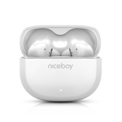 PINS-4-WHITE Niceboy Kolíky 4 arktická biela 8594182431926