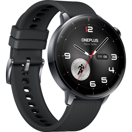 5491100421 OnePlus Watch 3 43 mm, čierna oceľ 6921815628606