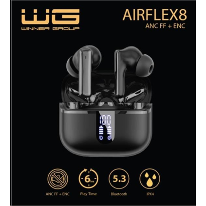 12301 WINNER GROUP bluetooth slúchadlá WG AirFlex 8 8591194122026