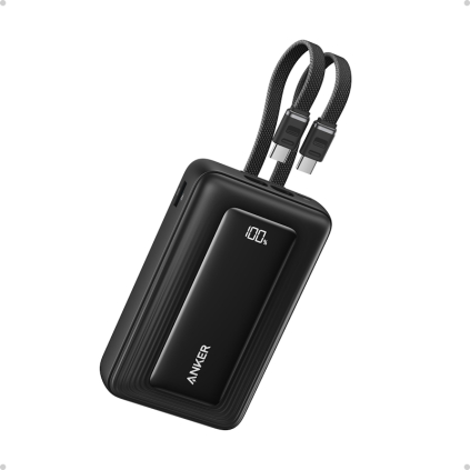 A1681H12 Powerbank Anker Zolo 20000mAh, 45W s 2xUSB-C káblom čierna 194644287955