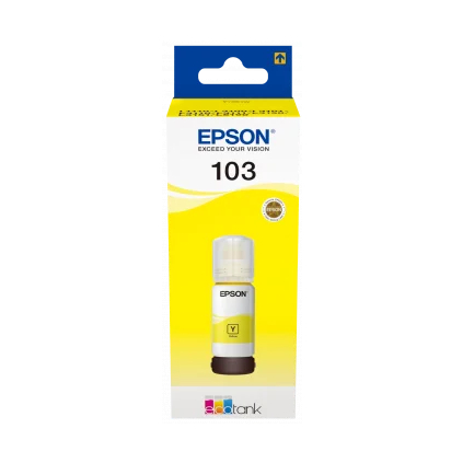 C13T00S44A Epson EcoTank 103 Yellow, žltá C13T00S44A 8715946655871