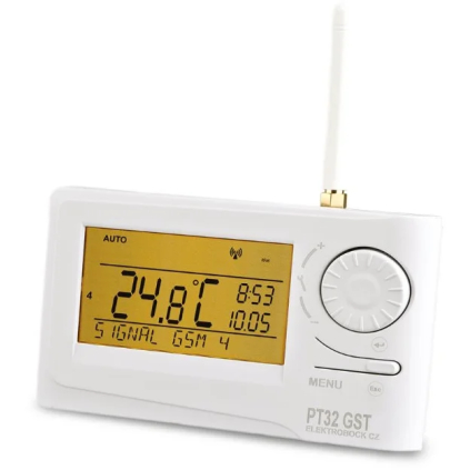 PT32 GST Izbový termostat ELEKTROBOCK s ovládaním GSM PT32 GST 8594012224360