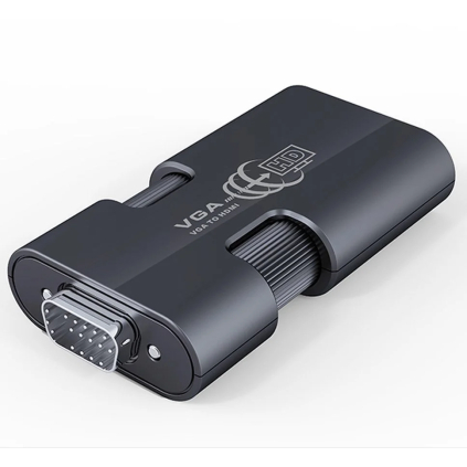 khcon-23 Elektronický prevodník PremiumCord VGA audio na HDMI 8592220013370