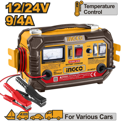 INGCB1601 Ingco ING-CB1601 Nabíjačka autobatérií 12/24V 6928073600931