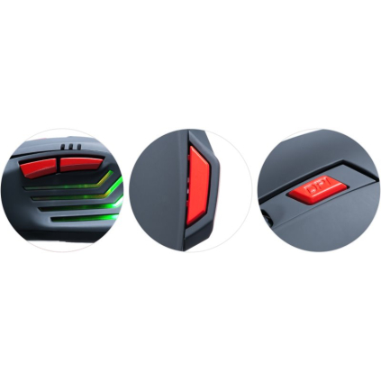 CI-191 Connect IT CI-191 BIOHAZARD optická myš pre hráčov, čierna 8595610600860