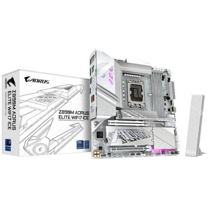 Z890M A ELITE WF7 ICE GIGABYTE Z890M AORUS ELITE WF7 ICE 4719331865269