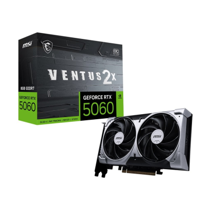 RTX 5060 8G VENTUS 2X OC MSI GeForce RTX 5060 8G VENTUS 2X OC 4711377344272