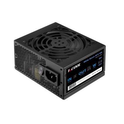 SFX-400W 1stCOOL - Biela búrka SFX 400 85+ 8594192891475