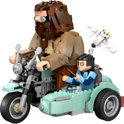 76443 LEGO® Harry Potter™ Hagrid™ a Harry na motorke 76443 5702017812816