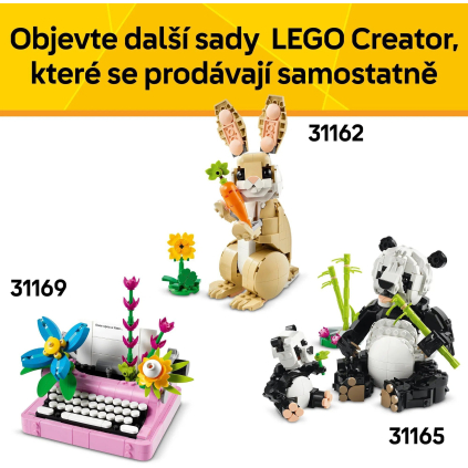31163 LEGO® Creator Hravá mačka 3 v 1 31163 5702017822389