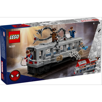 76321 LEGO® | Marvel Spider-Man vs. Doc Ock: Scéna z metra 76321 5702017817934