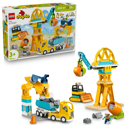 10476 LEGO® DUPLO® Stavenisko a vozidlá 3 v 1 10476 5702018056554