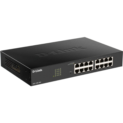 DGS-1100-16V2 D-Link DGS-1100-16V2 16portový gigabitový inteligentný prepínač 790069467820