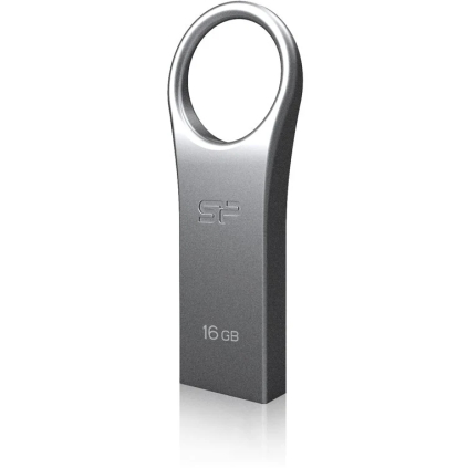 SP016GBUF2F80V1S Silicon Power Firm F80 Silver 16GB USB 2.0 4712702627688