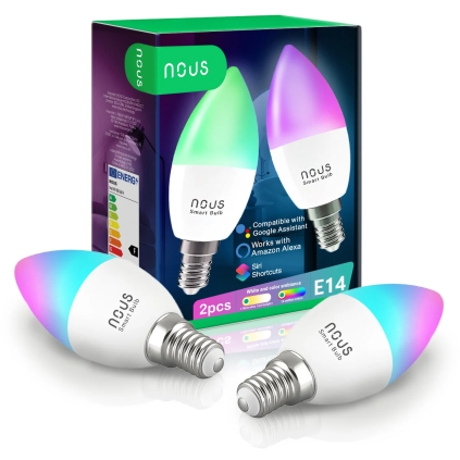 2209-048 NOUS P4 WiFi Tuya RGB E14 (2ks) 5907772033180